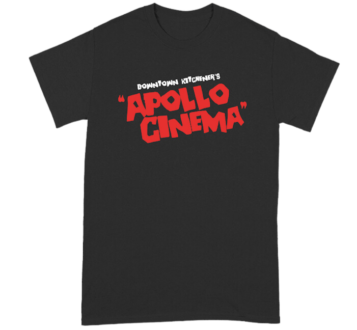 Apollo Cinema T-Shirt with Death Proof inspired Font.
